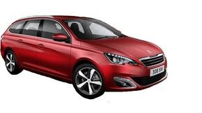 Peugeot 308 SW or similar